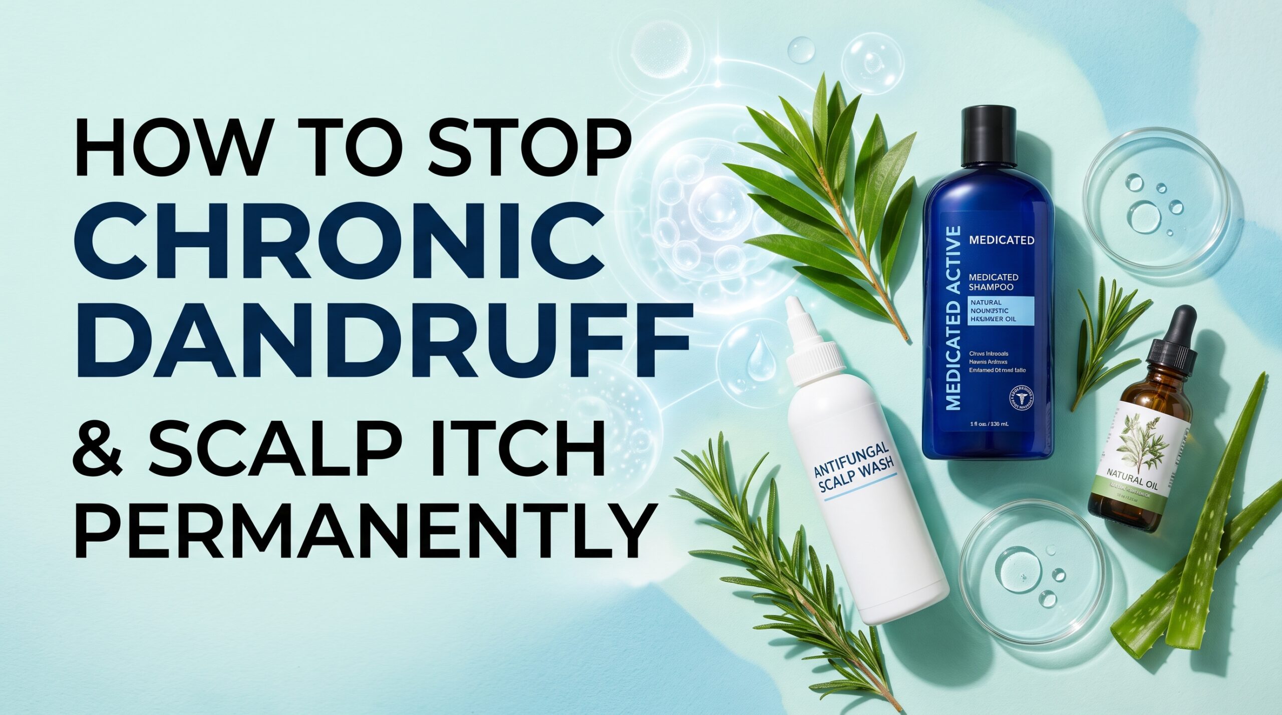 how to stop chronic dandruff and scalp itch permanently